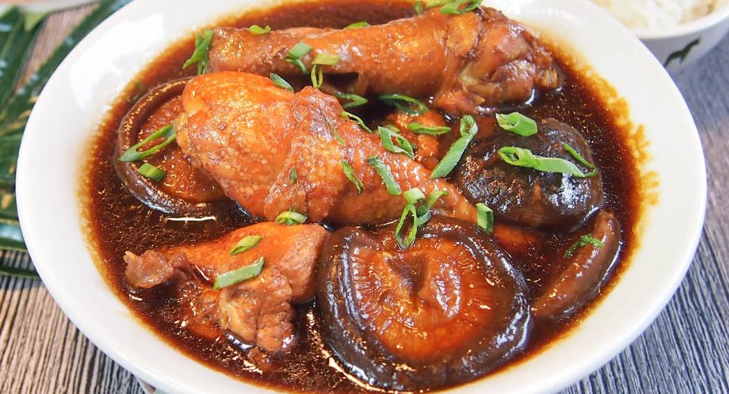 Braised chicken