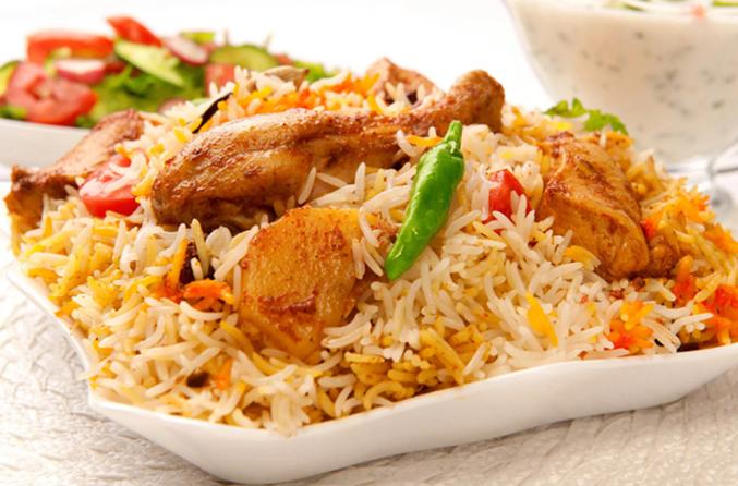 Chicken biryani