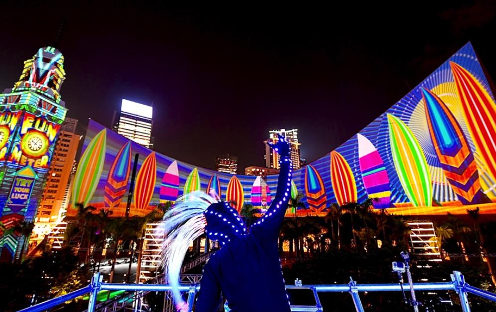 Hong Kong Pulse 3D Light Show