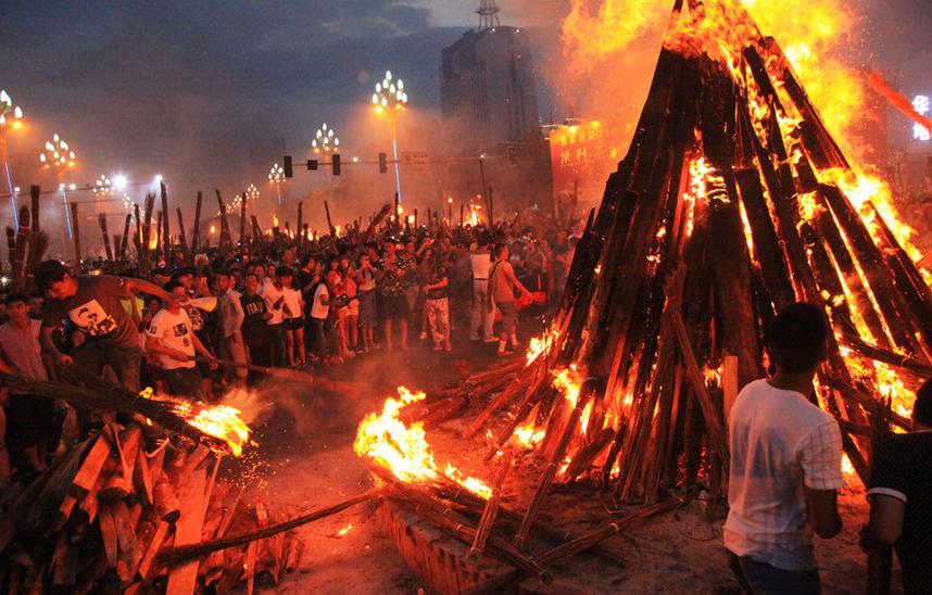 Torch Festival Of the Yi Ethnic People