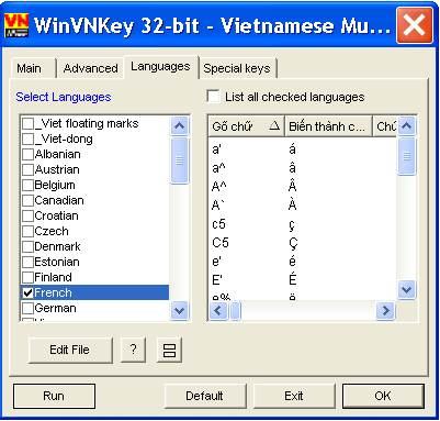 WinVNKey3 WinVNKey: Phần mềm viết chữ Hán Nôm Miễn phí
