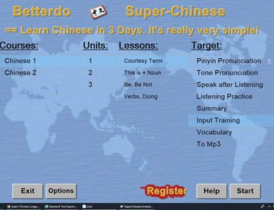 SuperChinese 7 Super Chinese: Phần mềm HỌC tiếng Trung nhanh trong 3 ngày [Máy tính]