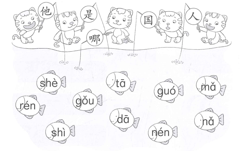 Bài 3: Lời giải và đáp án Sách bài tập Giáo trình chuẩn YCT 1 1 Bai 3 SBT YCT1 anh 1