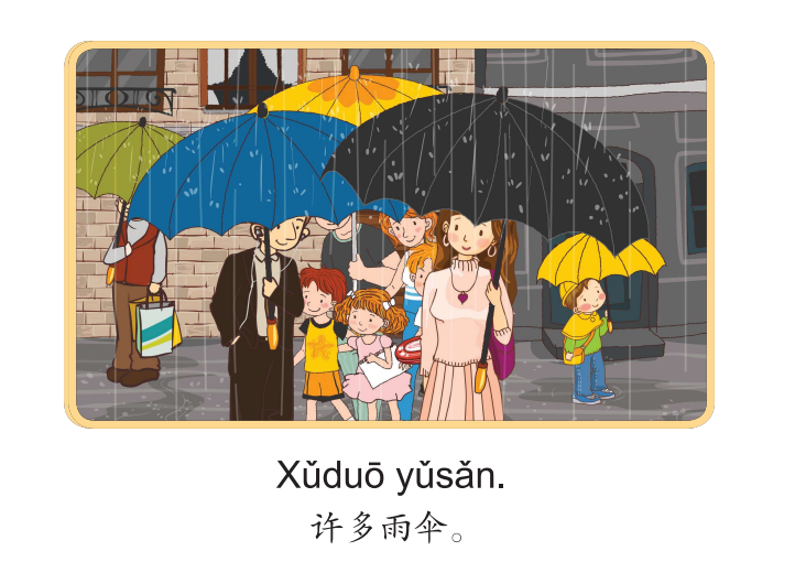 Bài 13: Truyện tranh Single Stories Level 1 一朵云,许多云 - Một đám mây, nhiều đám mây 6 6 11