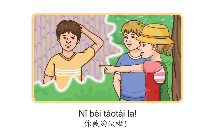 Bài 6 : Truyện tranh Single Stories Level 1 红灯,绿灯 - Đèn đỏ, đèn xanh 6 6 4