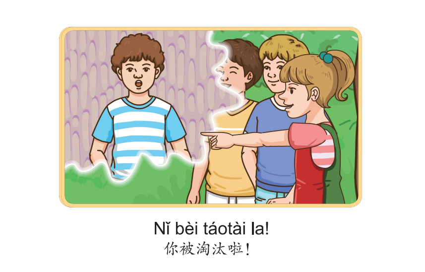 Bài 6 : Truyện tranh Single Stories Level 1 红灯,绿灯 - Đèn đỏ, đèn xanh 8 8 4
