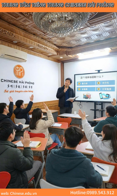 Tuyển Giáo Viên Tiếng Trung Tại Lê Chân, Hải Phòng | Lương Cao 3 Ảnh lớp học tại Chinese Hải Phòng